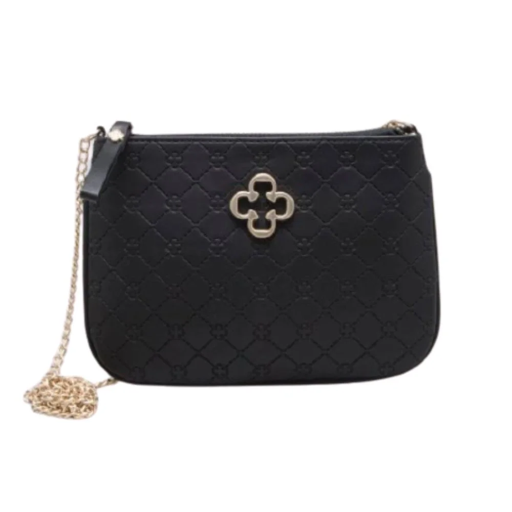 Bolsa Transversal Capodarte 4602074 Preto 4
