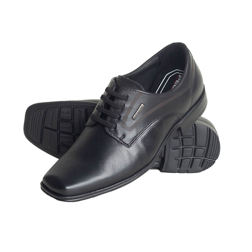 Sapato Social Pegada 122320-01 Masculino 5050 Preto 3