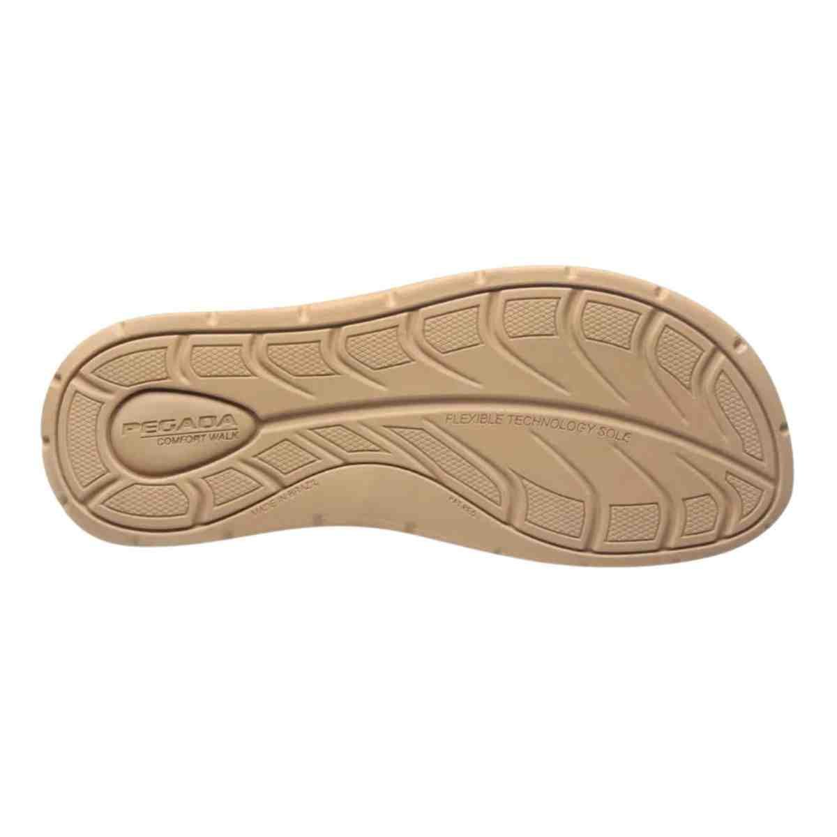 Pantufa Feminino Fechado Pegada Em Tecido Marrom Marrom 4