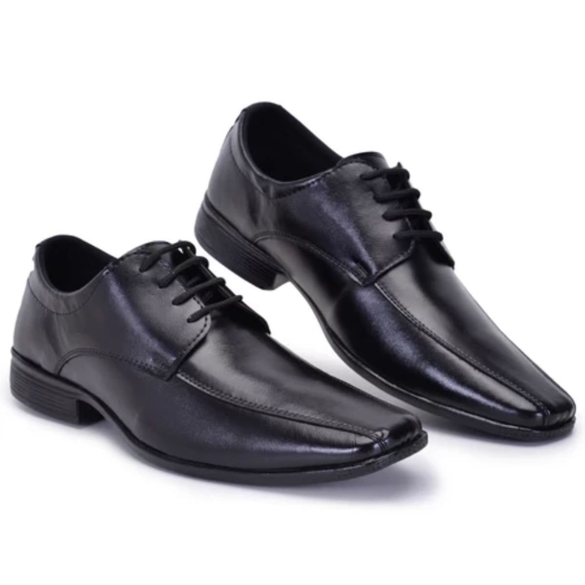 Sapato Masculino Adulto Social West Line Preto Preto 3