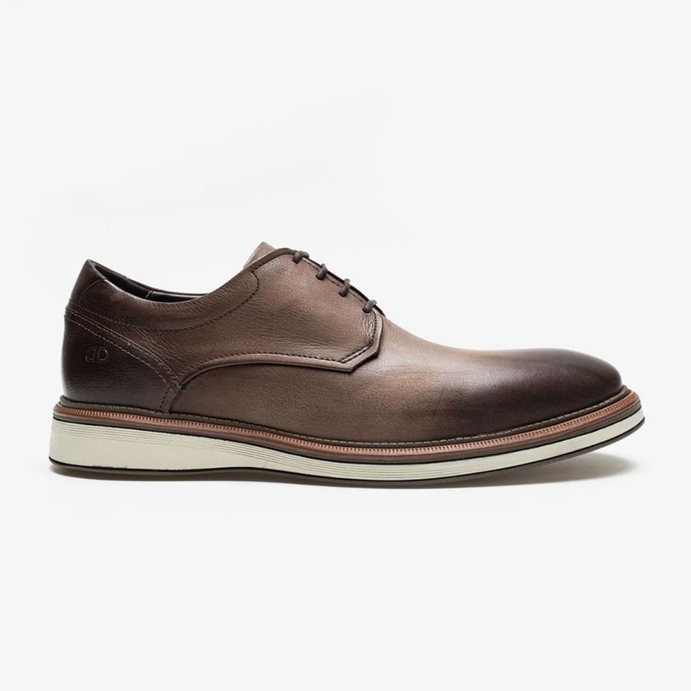 Sapato Social Democrata Metropolitan James Masculino 5050 Marrom 4
