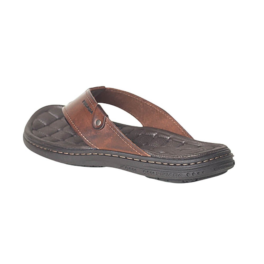 Chinelo Masculino Dedo Pegada 131281 Marrom 4