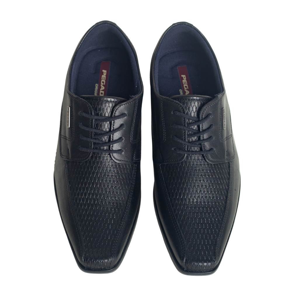 Sapato Masculino Casual Social Pegada Preto Preto 2