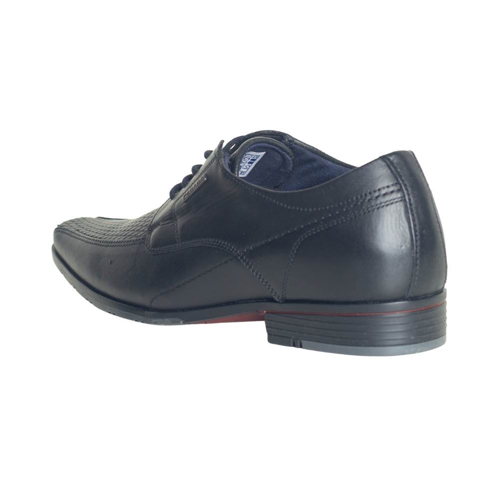 Sapato Masculino Casual Social Pegada Preto Preto 4