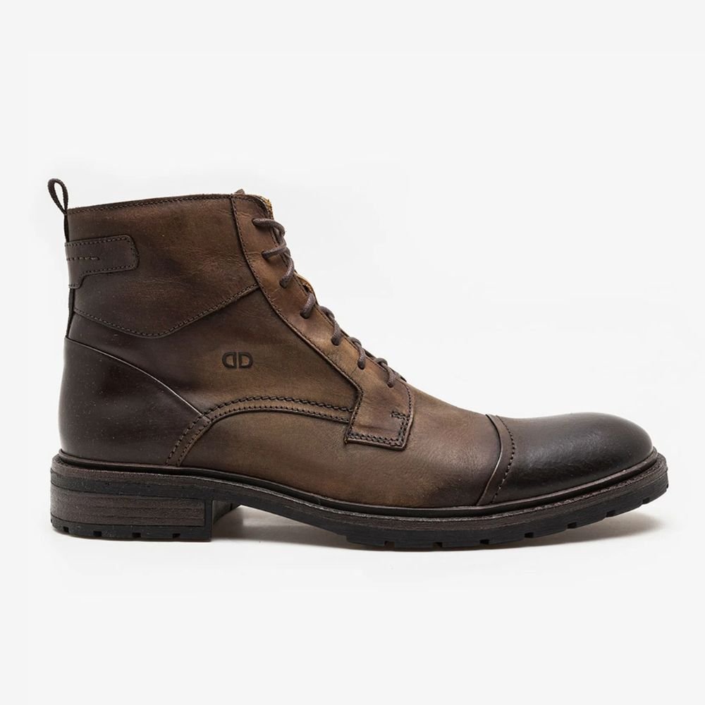 Bota Masculina Coturno Democrata Marrom Marrom 4
