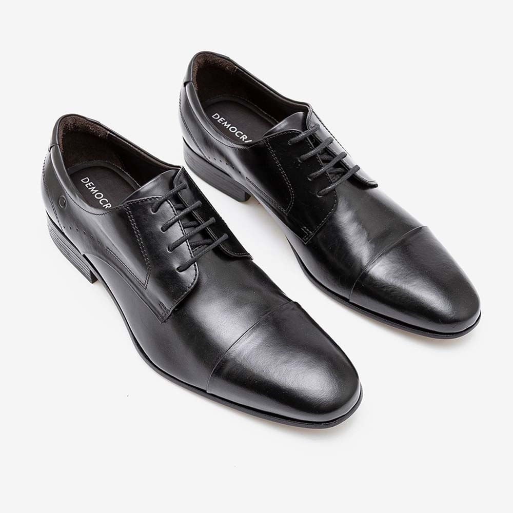 Sapato Social Democrata Metropolitan Caster Masculino 5050 Preto 1