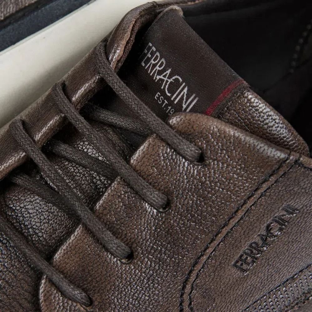 Sapato Mas Esporte Fino Ferracini 6770-663l Marrom 3