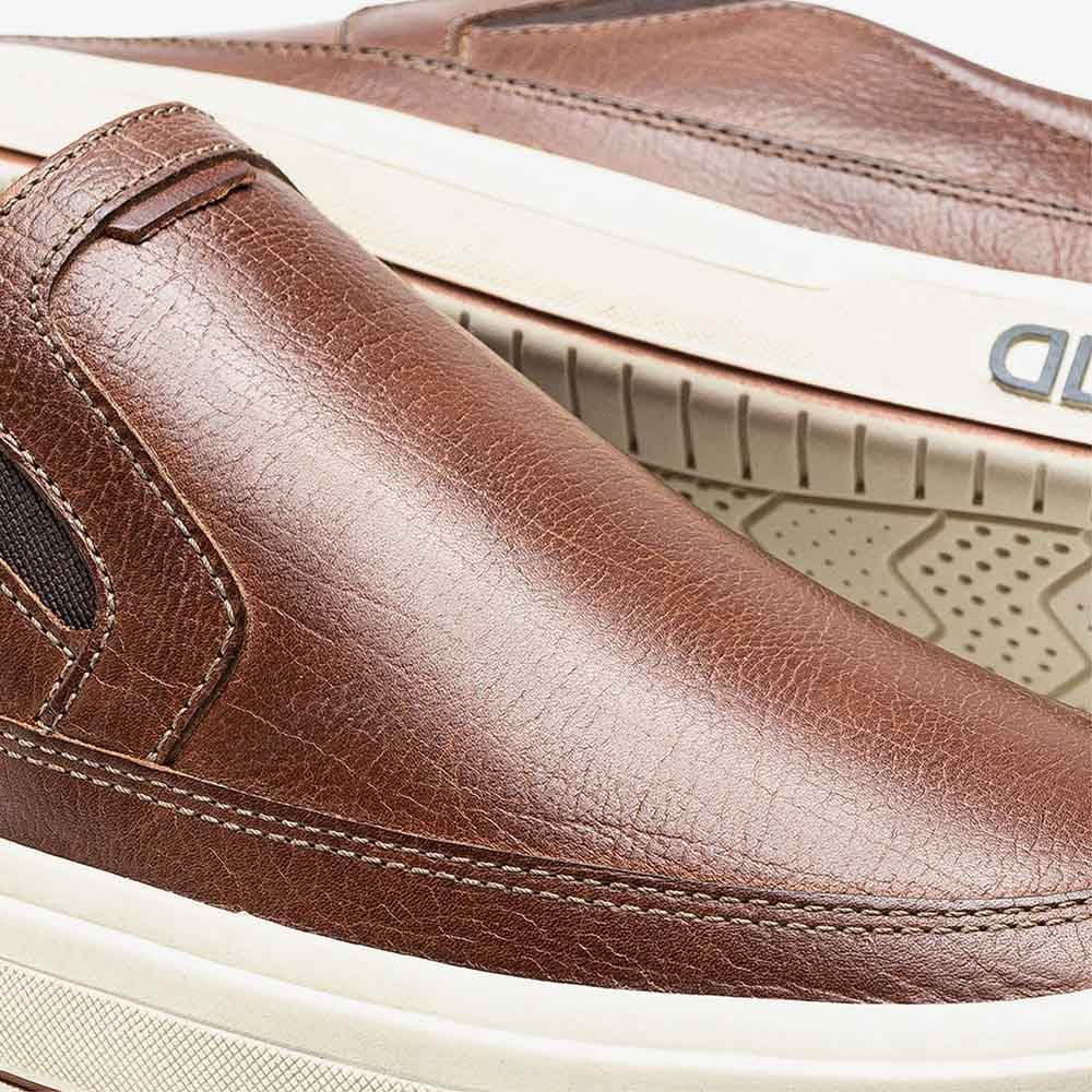 Sapatênis Democrata Slip On Marrom 5050 Marrom 2