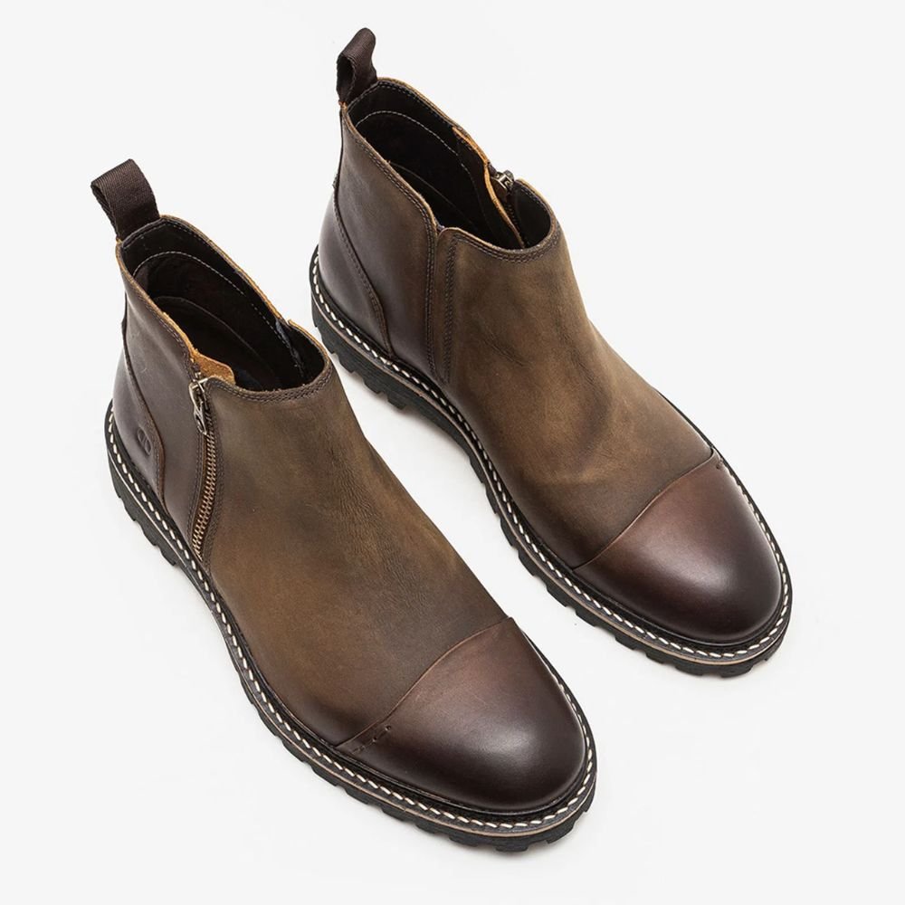 Bota Masc Coturno Democrata 295105-002 Marrom 1