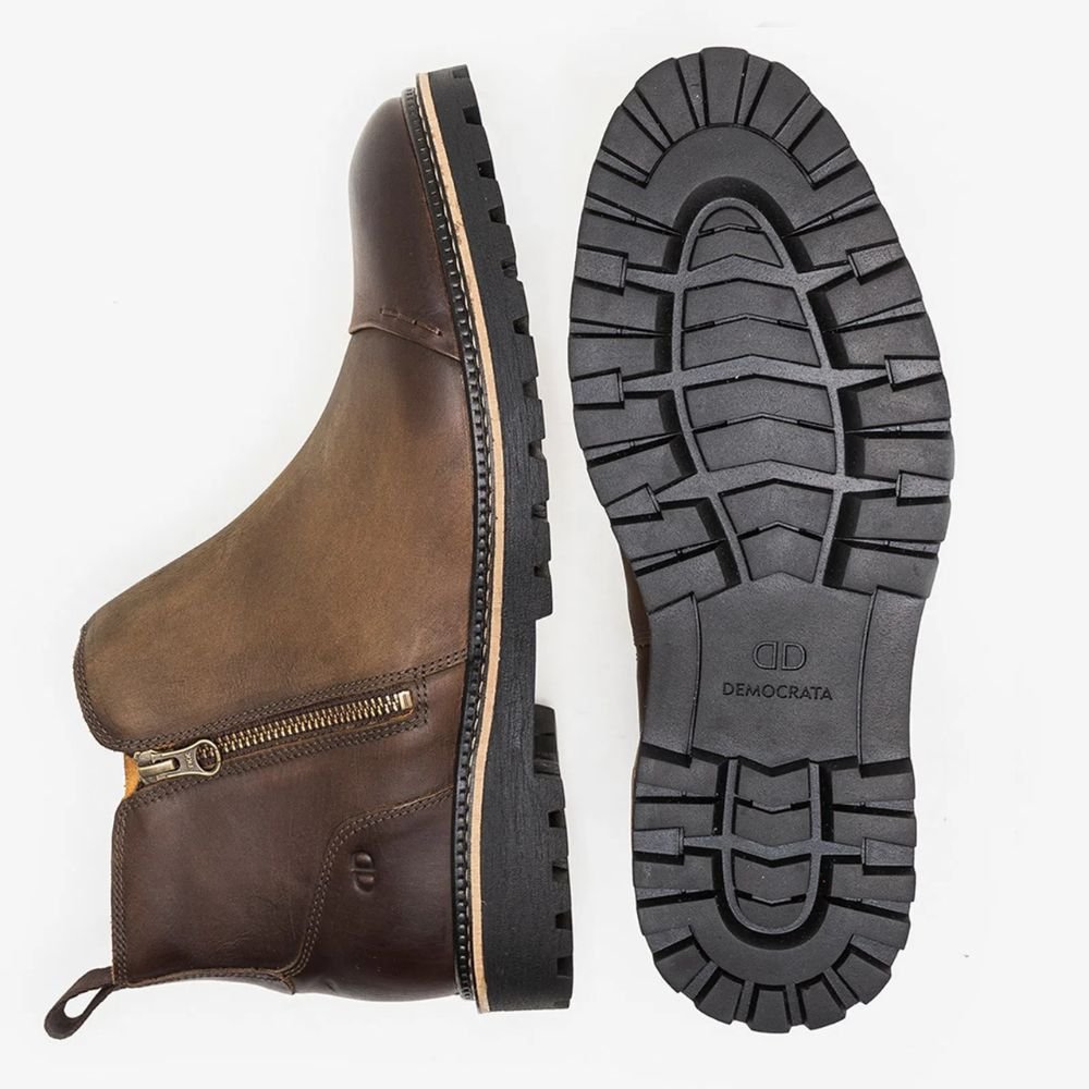 Bota Masc Coturno Democrata 295105-002 Marrom 3