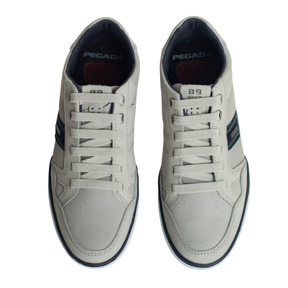 Sapatênis Casual Masculino Adulto Pegada Cinza Cinza 7