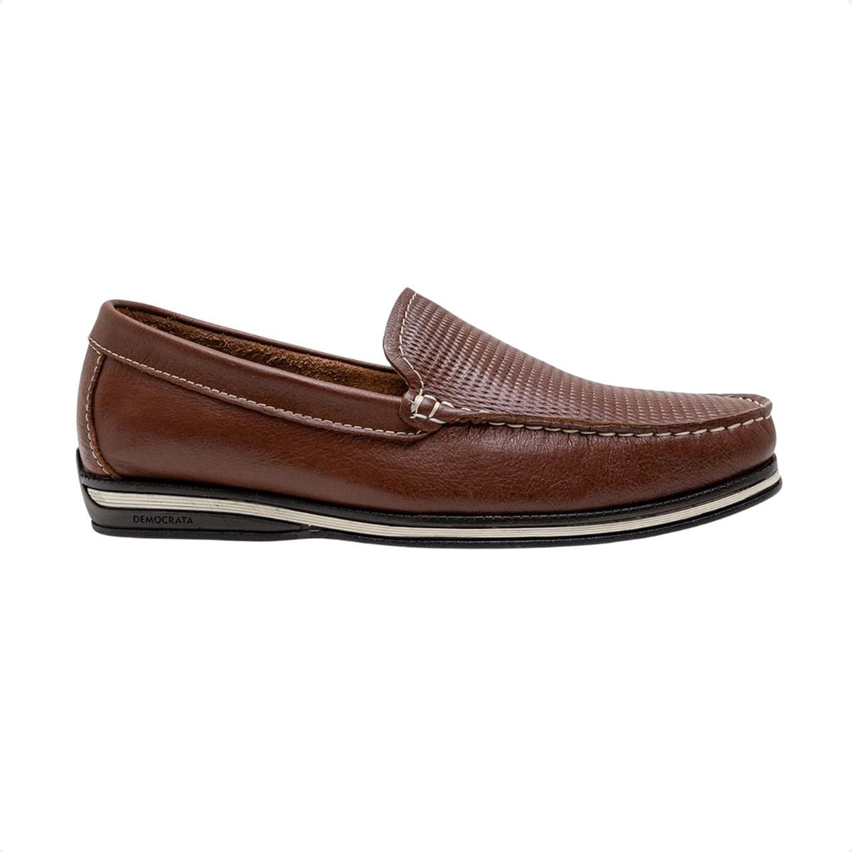 Mocassim Masculino Democrata Easy Ted Conhaque
