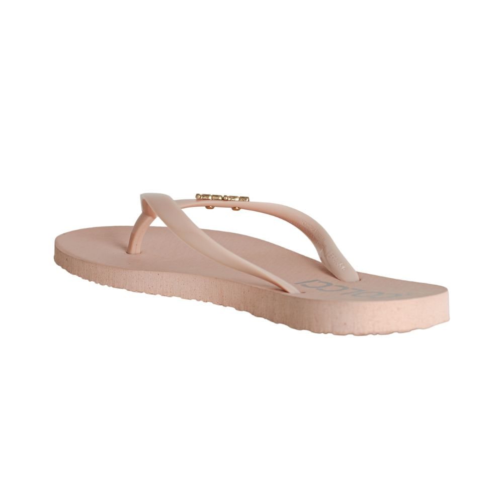 Chinelo Feminino Adulto Dedo Colcci Rosa Bege 4