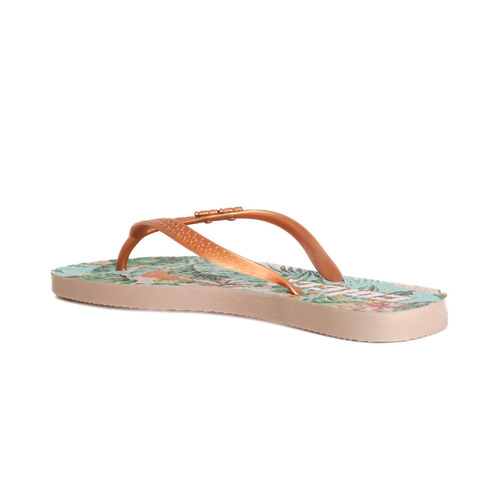 Chinelo Feminino Dedo Colcci 1580101374 Marrom/Verde 4