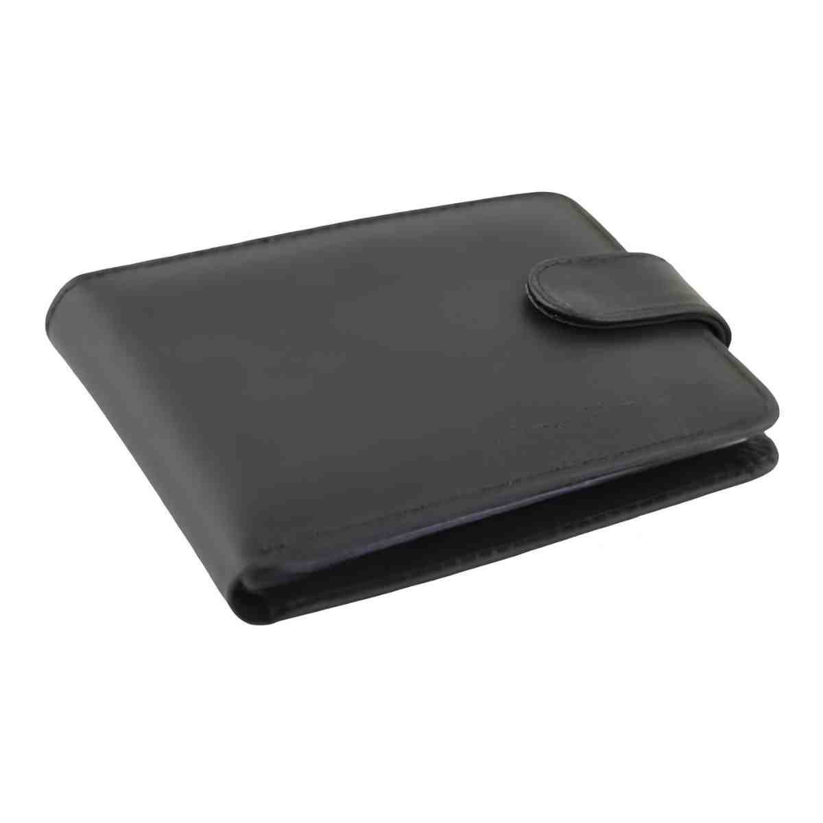 Carteira Masculina Ferracini Moderna Preta Preto 2