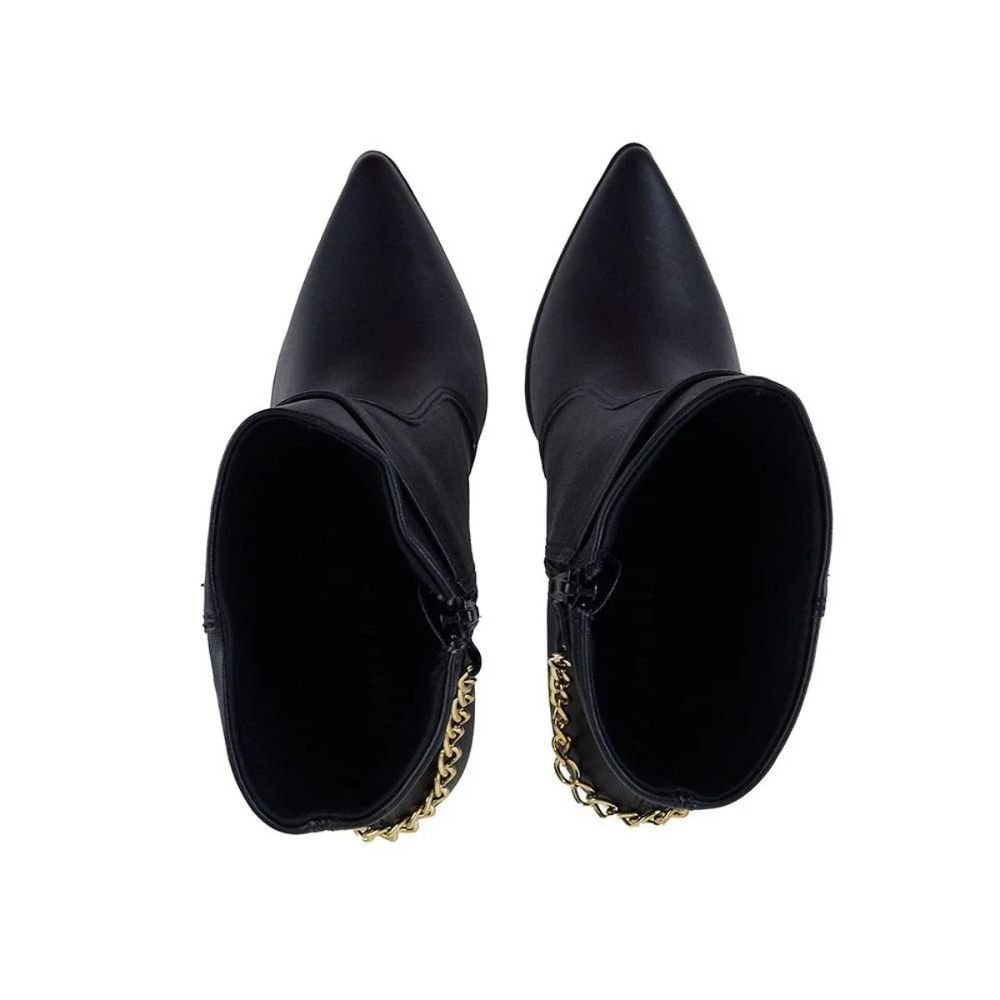 Bota Feminino Cano Médio Ramarim 23-61103-02 Preto 2