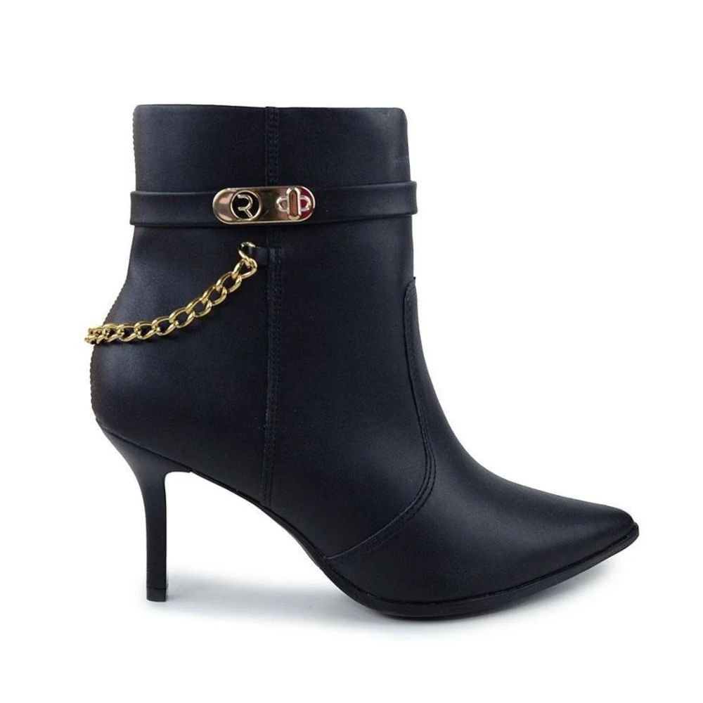 Bota Feminino Cano Médio Ramarim 23-61103-02 Preto 4