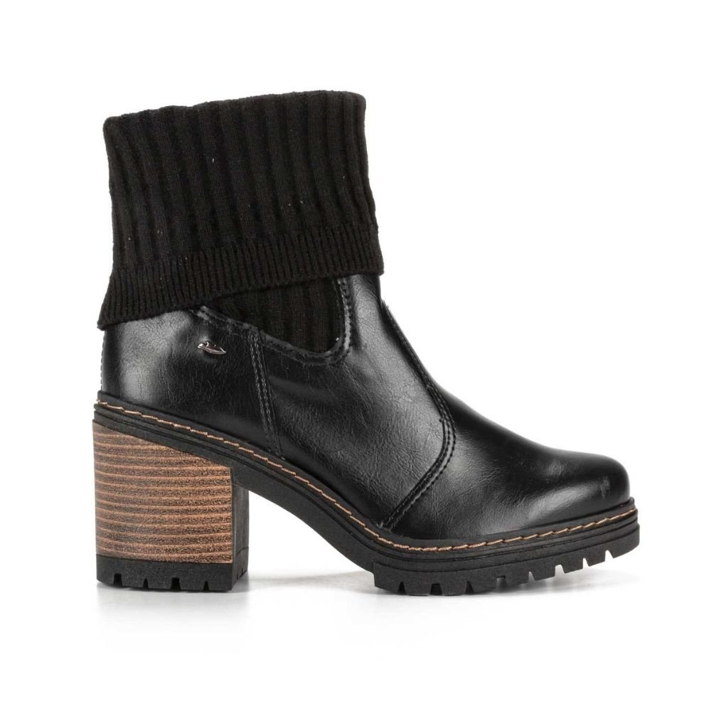 Bota Feminino Coturno Dakota G8002-0001 Preto 4