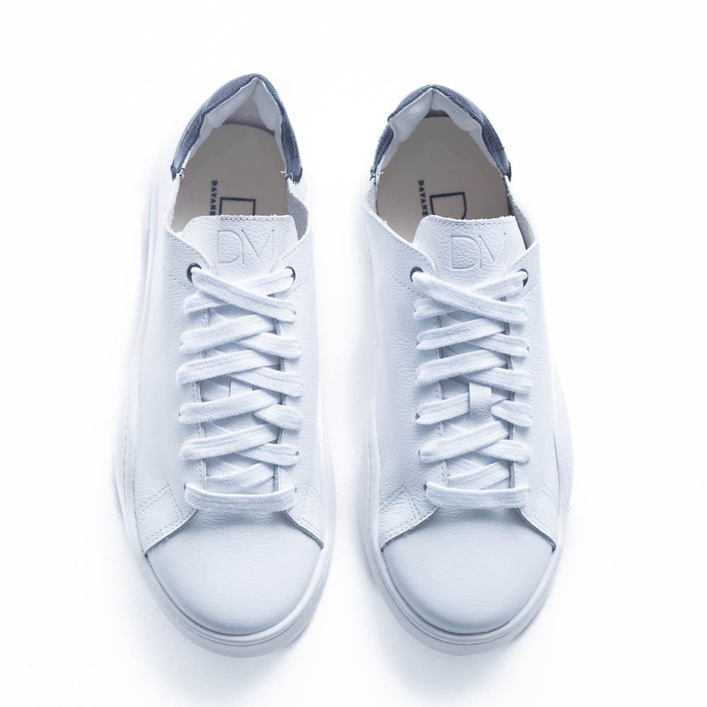 Tênis Moda Feminina Dayane Magalhães Branco E Preto Branco/Preto 3