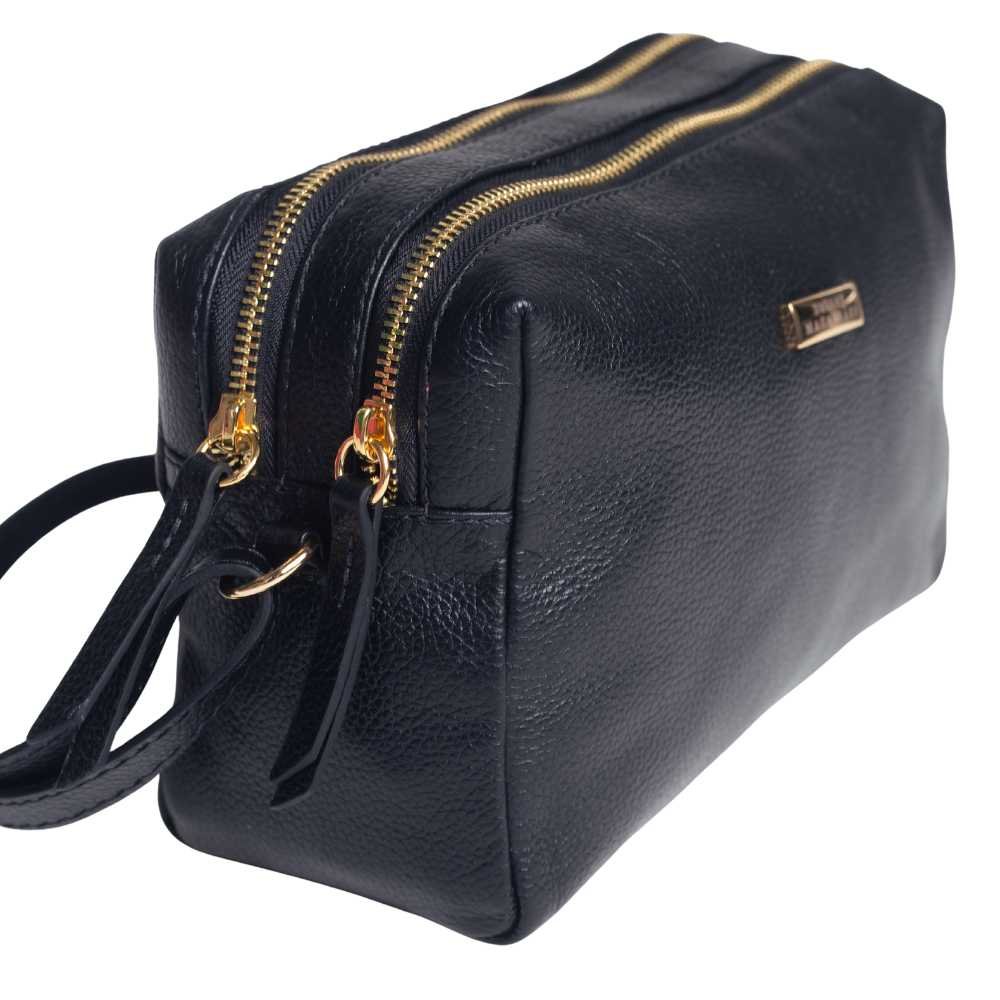 Bolsa Feminina Transversal Dayane Magalhães Preto Preto 2