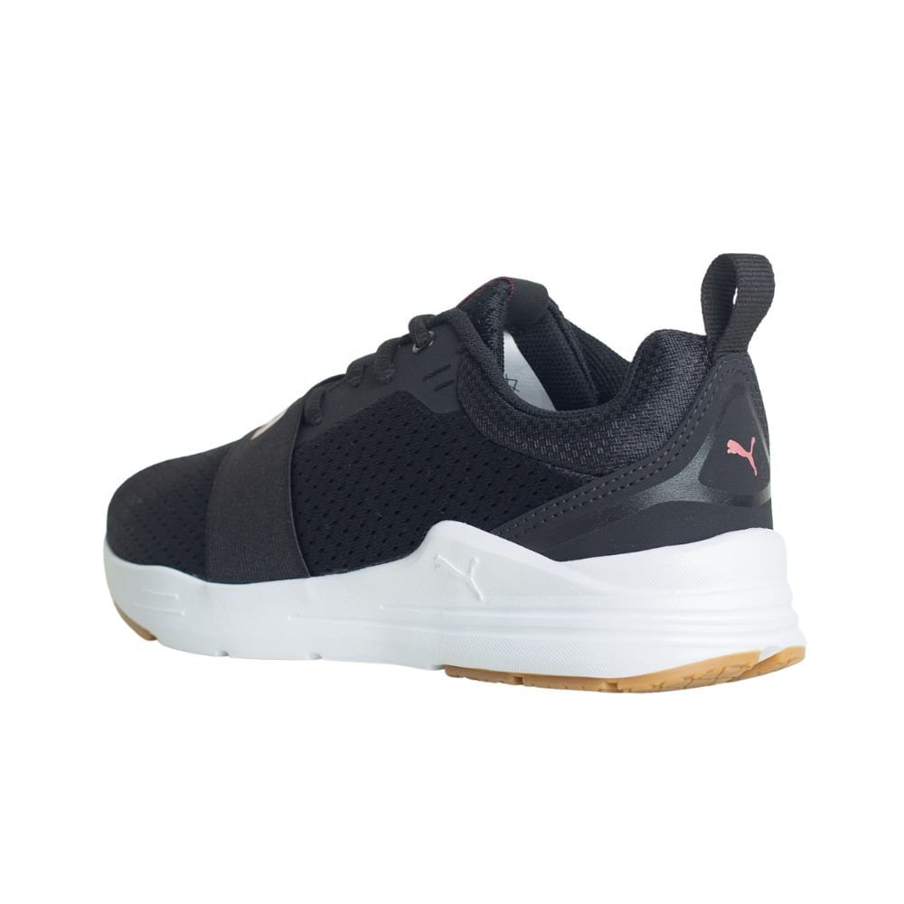 Tênis Feminino Adulto Running Puma Wired Run Preto Preto 4