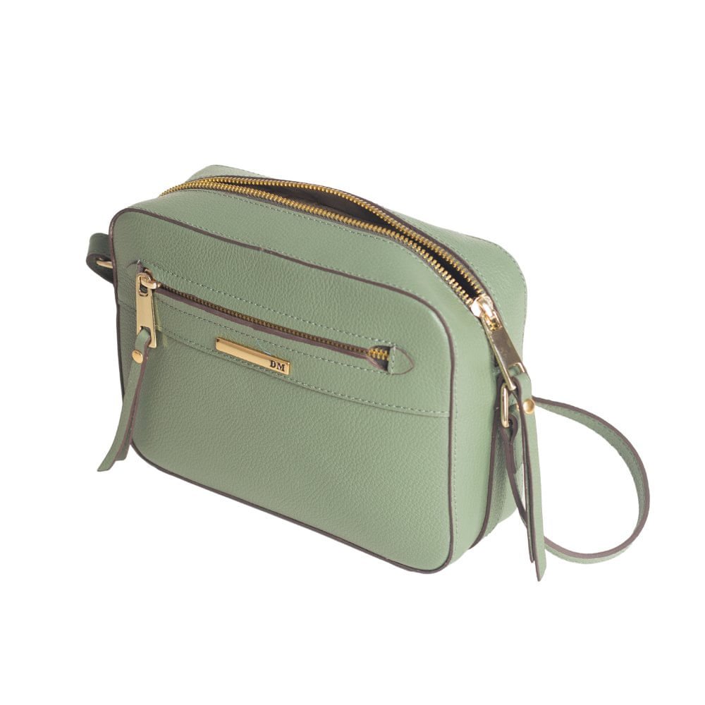 Bolsa Feminina Tiracolo Dayane Magalhães Verde Verde 1
