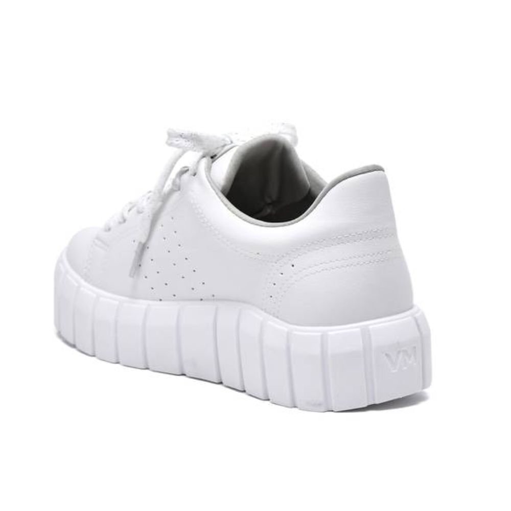Tênis Moda Casual Feminino Via Marte Branco Branco 3
