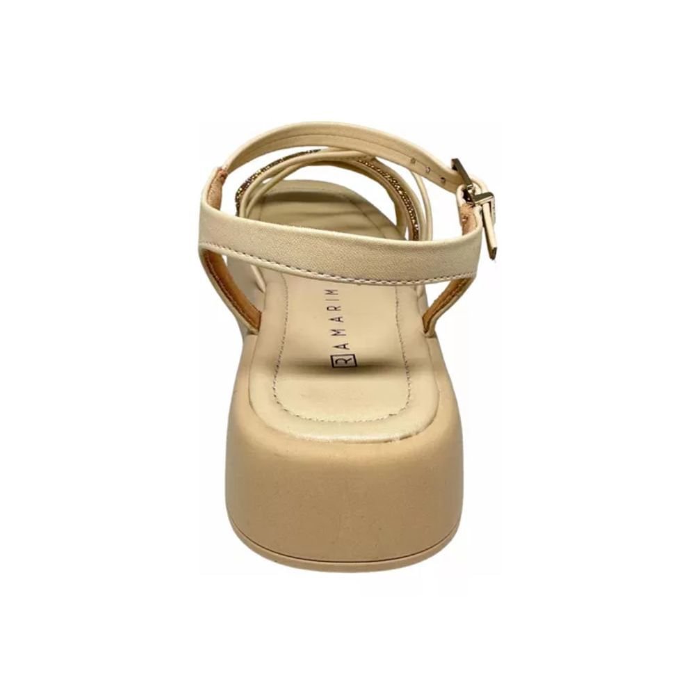 Sandália Feminino Papete Ramarim 23-39203 Bege 4