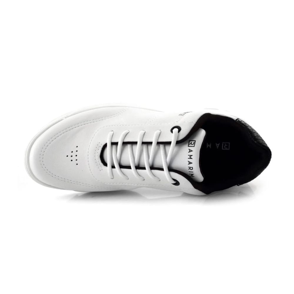 Tênis Moda Casual Feminino Ramarim 23-75221 Branco 3