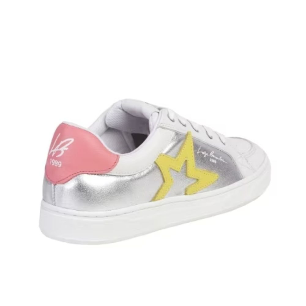 Tênis Feminino Estrela Luiza Barcelos Multicor Prata 4