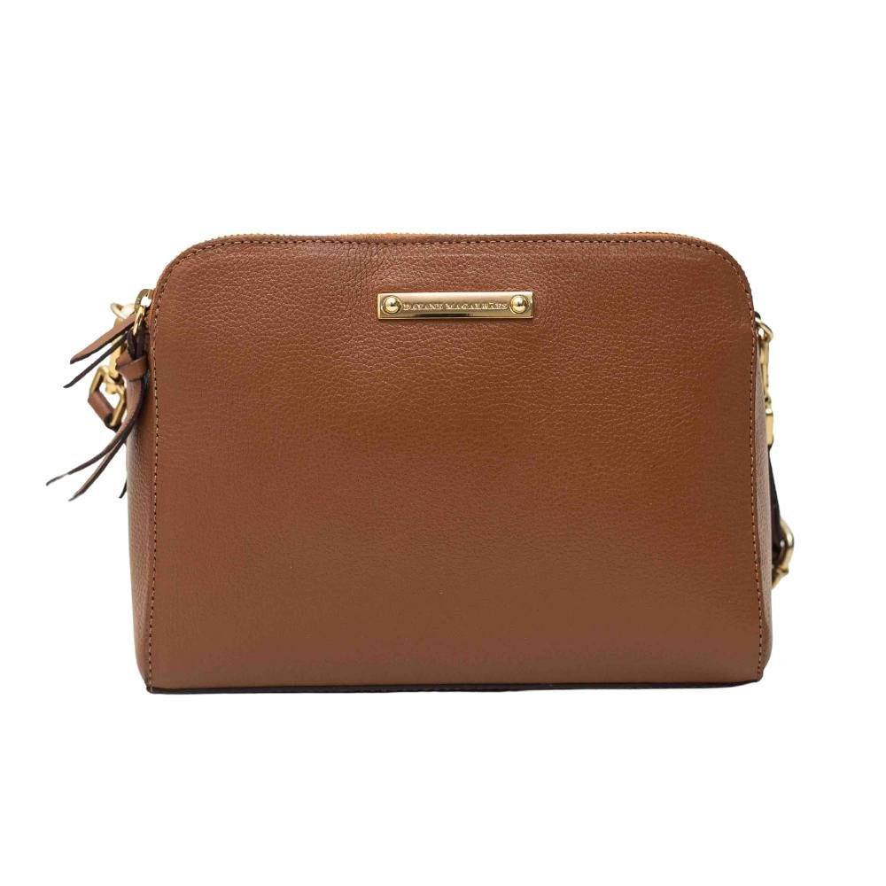 Bolsa Feminina Transversa Dayane Magalhães Marrom Marrom 4