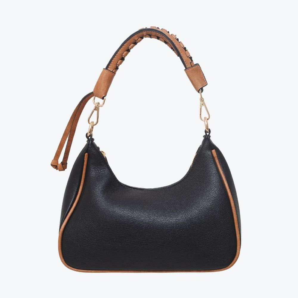Bolsa Feminina Transversal Dayane Magalhães Preto Preto 4