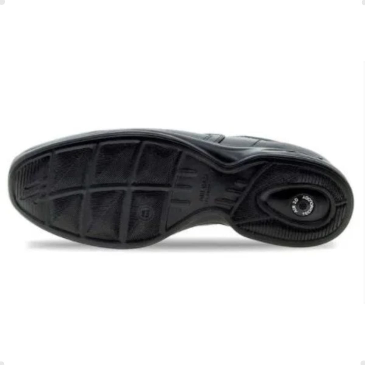 Sapato Masculino Conforto Jota Pé 3d Preto Preto 3
