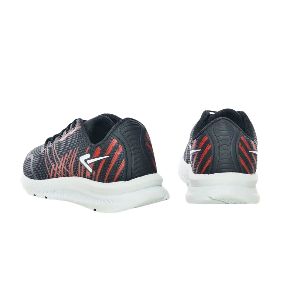 Tênis Masculino Running Jogging Box 200 Preto E Vermelho Preto/Vermelho 5