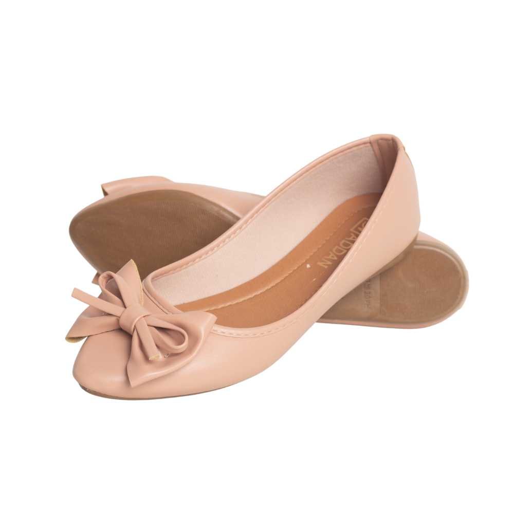 Sapatilha Feminino Bico Fino Addan 1156-120 Bege 3