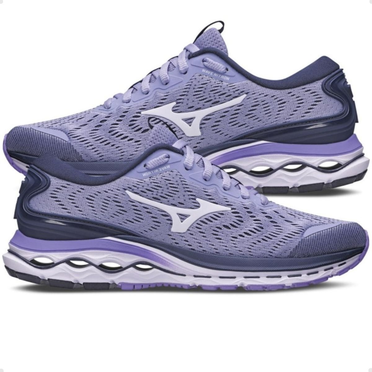 Tenis Fem Running Wave Nitron Mizuno 101019019 Roxo 2
