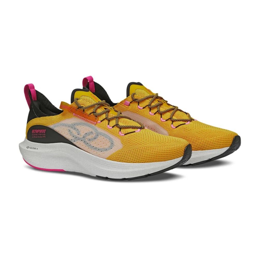 Tenis Running Masc Reverso Olympikus 43380133 Amarelo 1