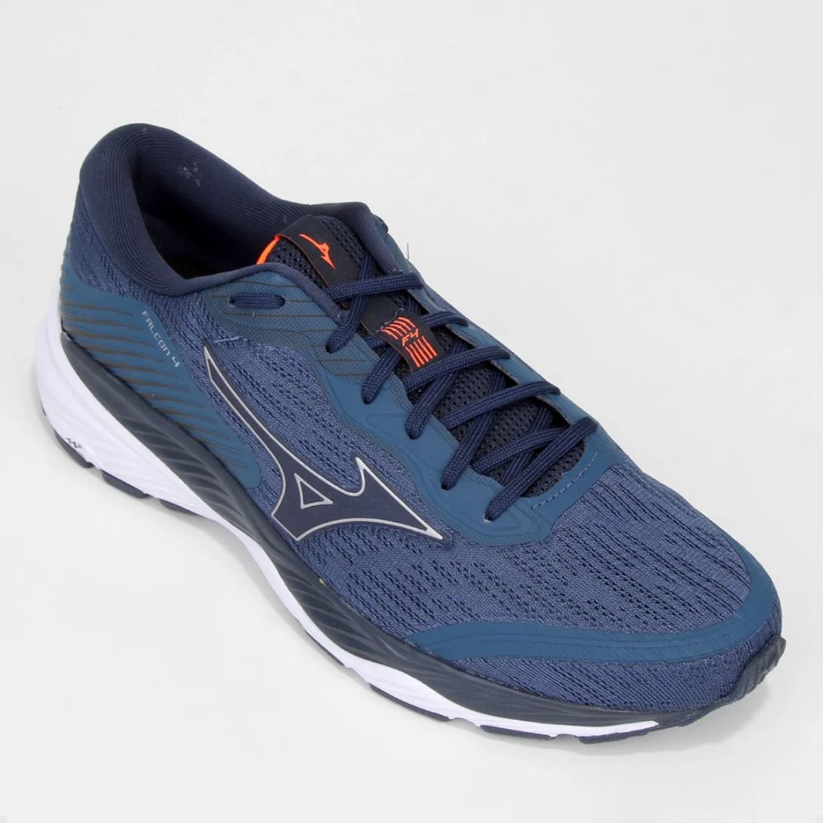 Tenis Fem Running Wave Falcon 4 Mizuno 101031031 Azul 2