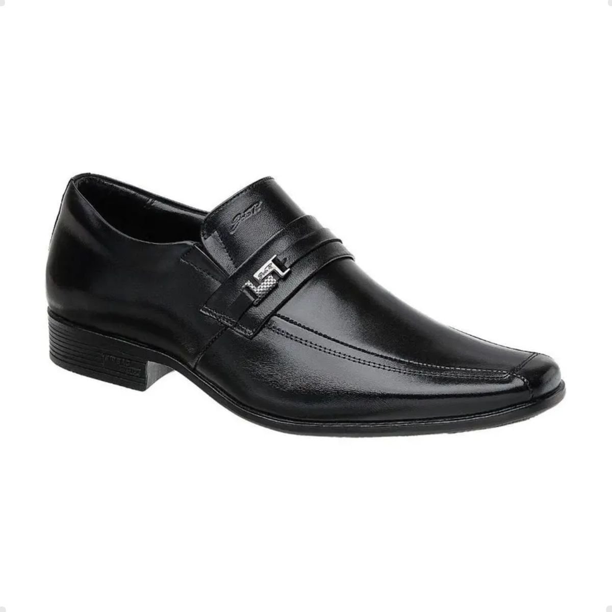 Sapato Masculino Social Jota Pé Air Winner Preto Preto 2