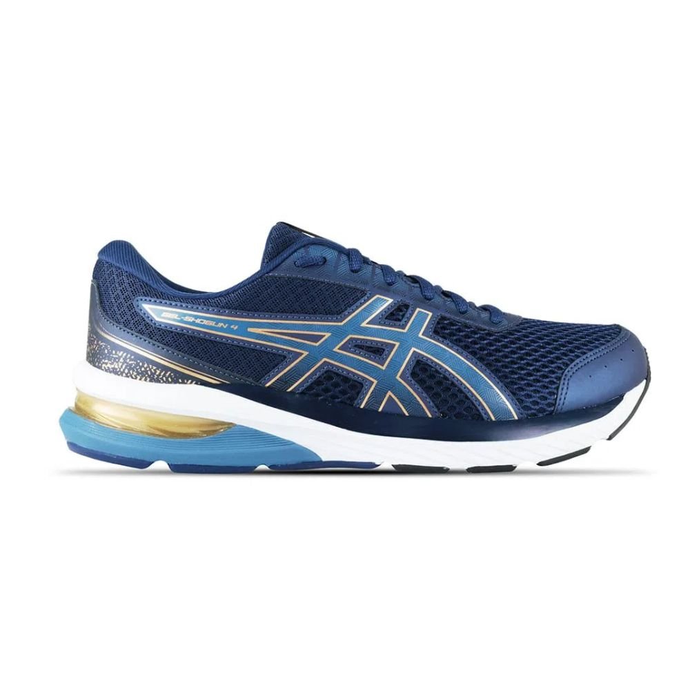 Tênis Asics Gel-Shogun 4 Masculino Azul 4