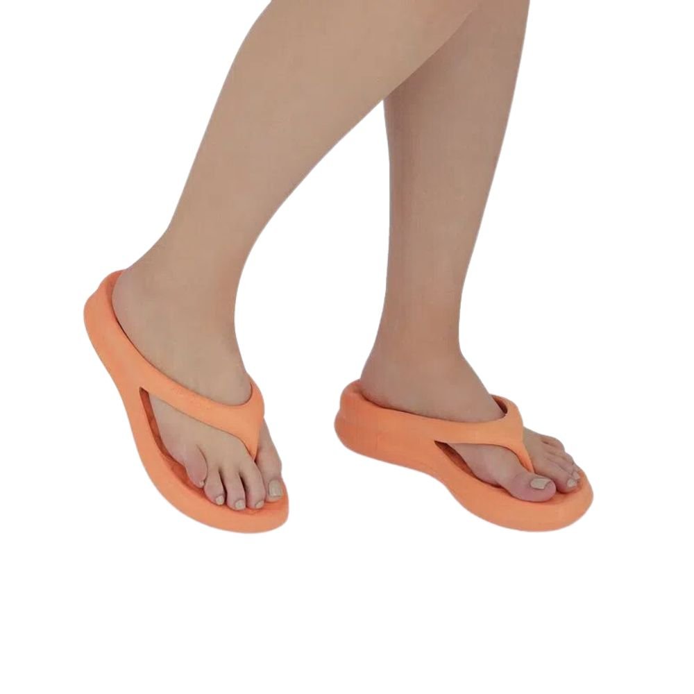 Chinelo Feminino Dedo Piccadilly 224003 Laranja 4