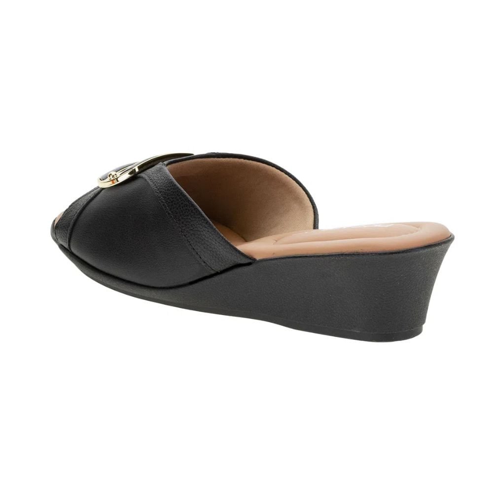 Tamanco Fem Anabela Piccadilly 153064 Preto 3