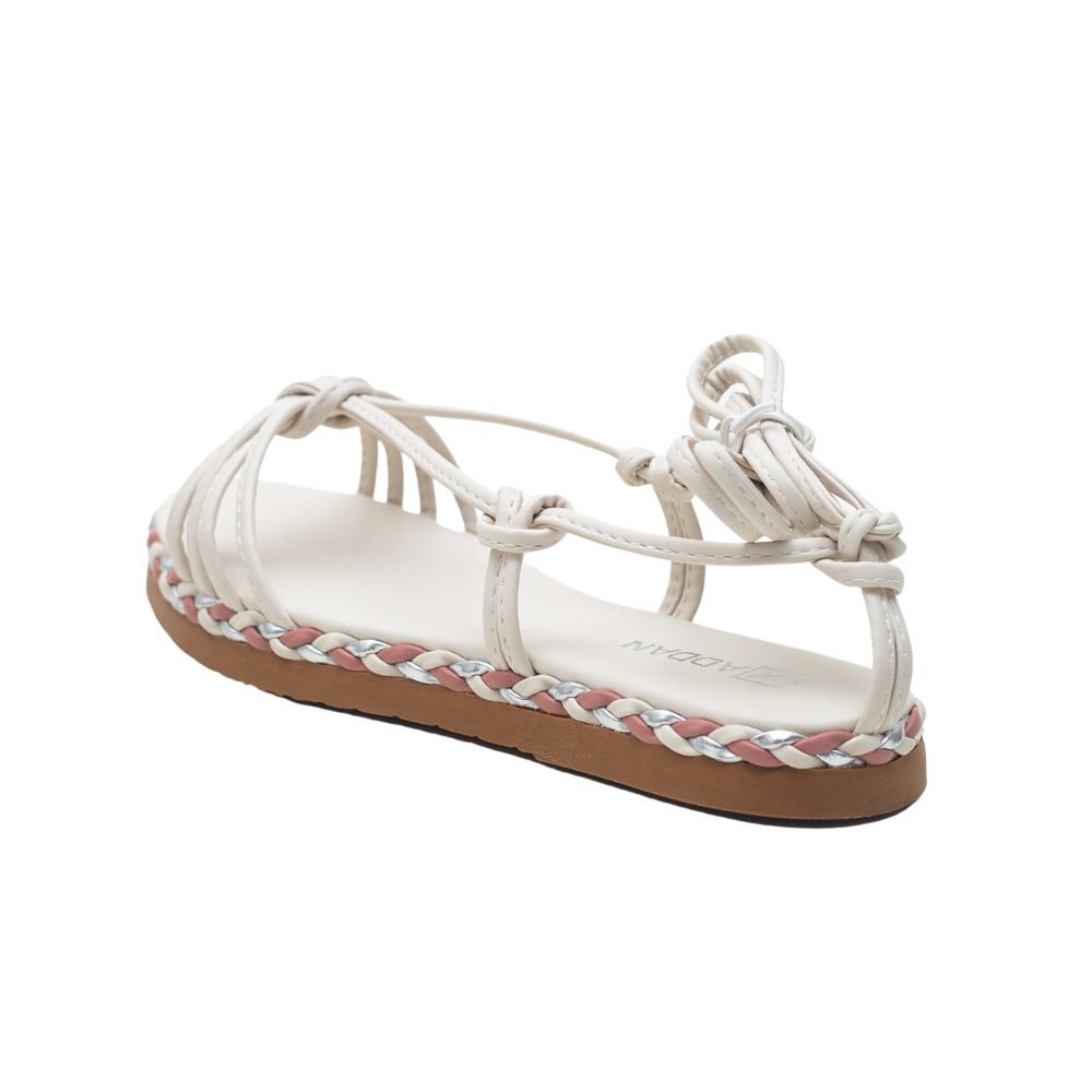 Sandália Feminino Anabela Addan 5240 Branco 3