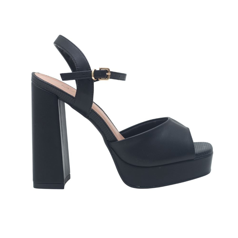 Sandália Feminino Salto Alto Grosso Mariotta 19475-01 Preto 4