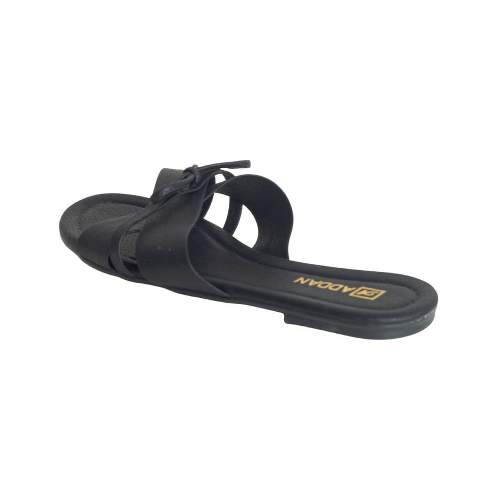 Tamanco Feminino Rasteiro Addan R2376 Preto 3