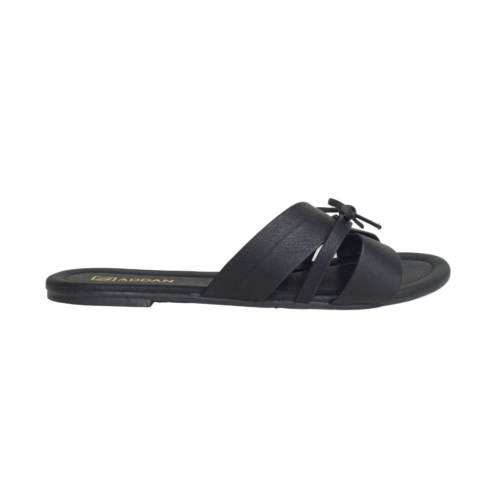 Tamanco Feminino Rasteiro Addan R2376 Preto 4