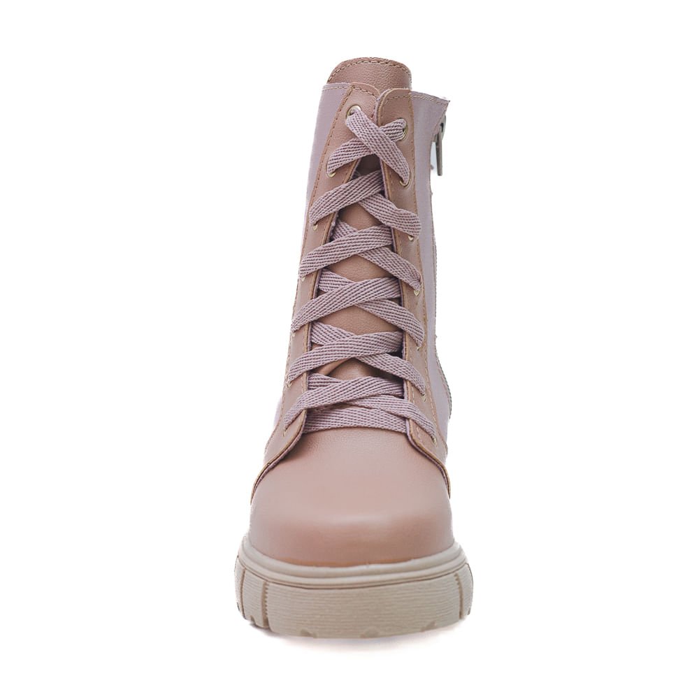 Bota Inf Coturno Street Cal 027201 Rosa 3