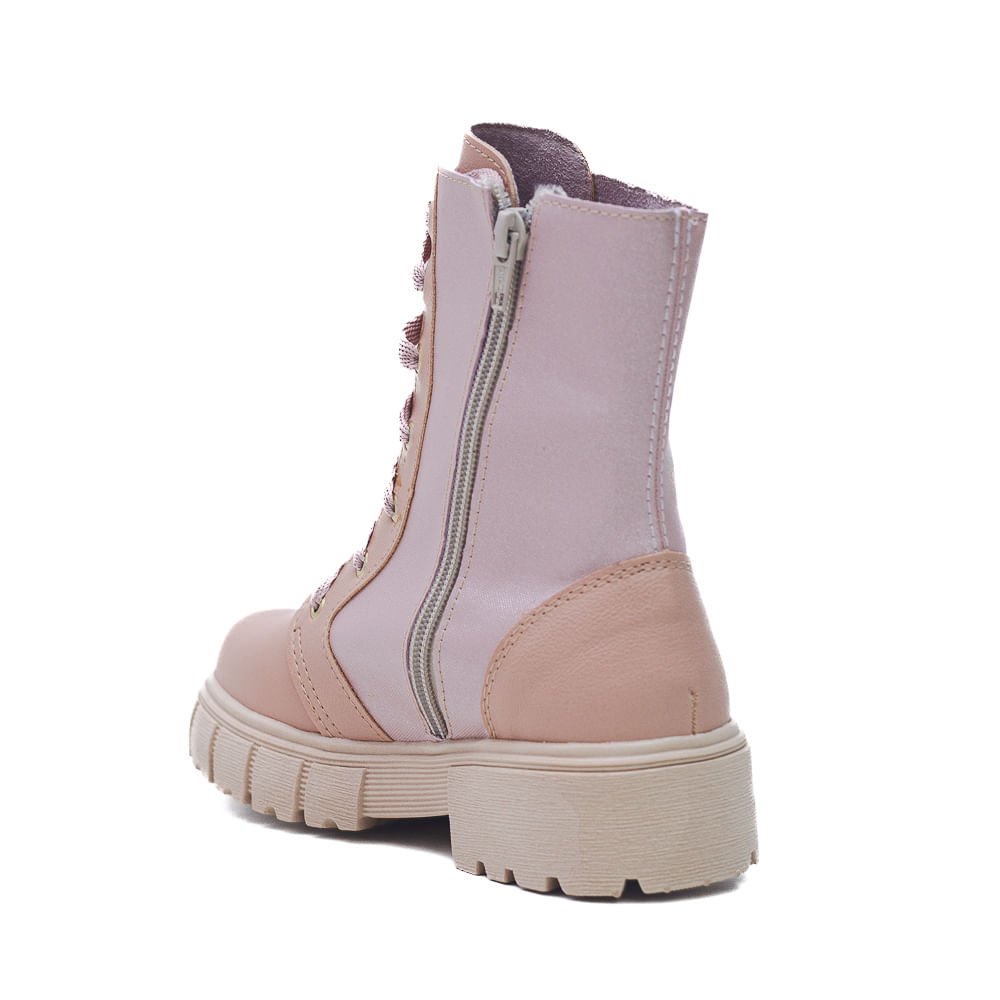 Bota Inf Coturno Street Cal 027201 Rosa 4