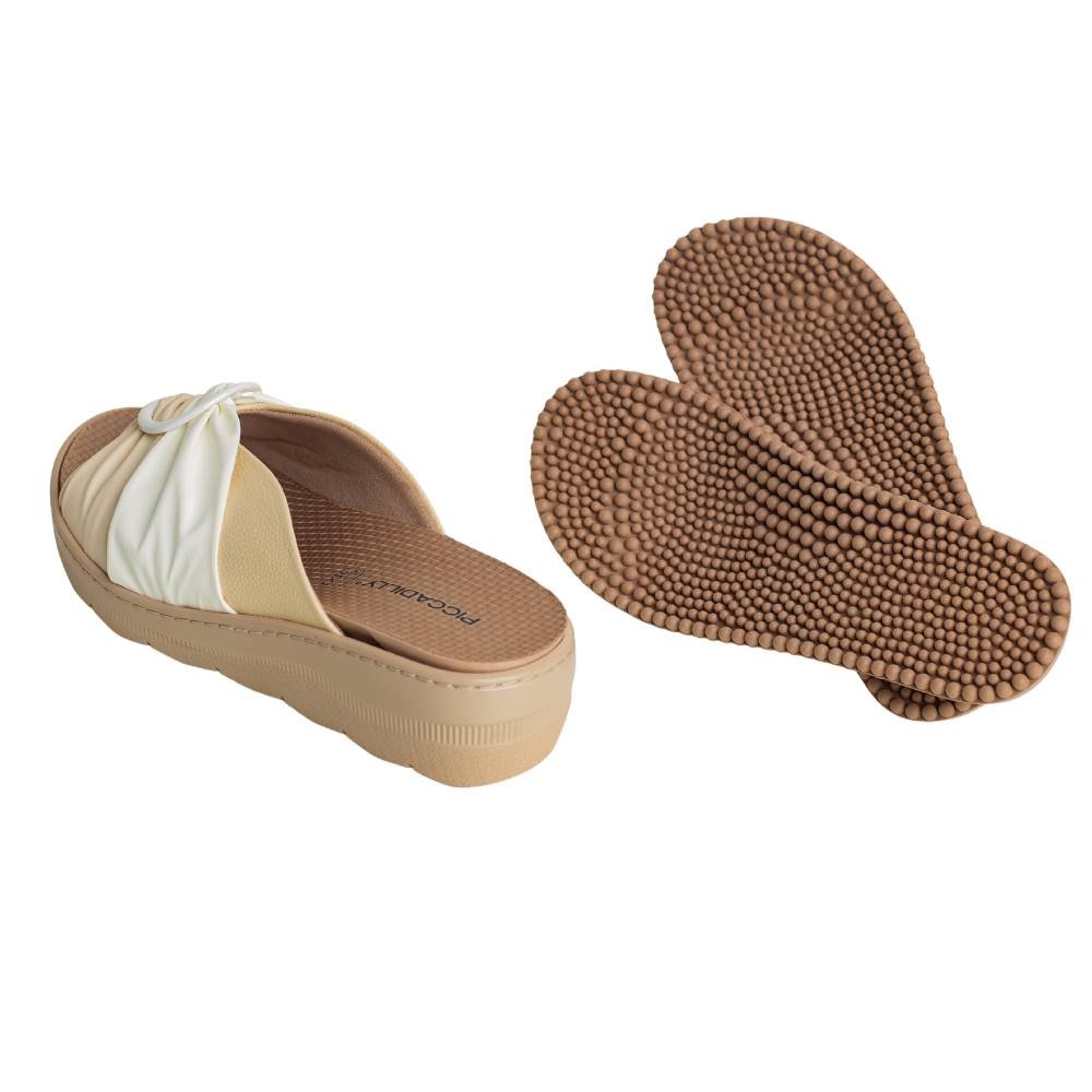Tamanco Fem Anabela Piccadilly 568039 Branco 3