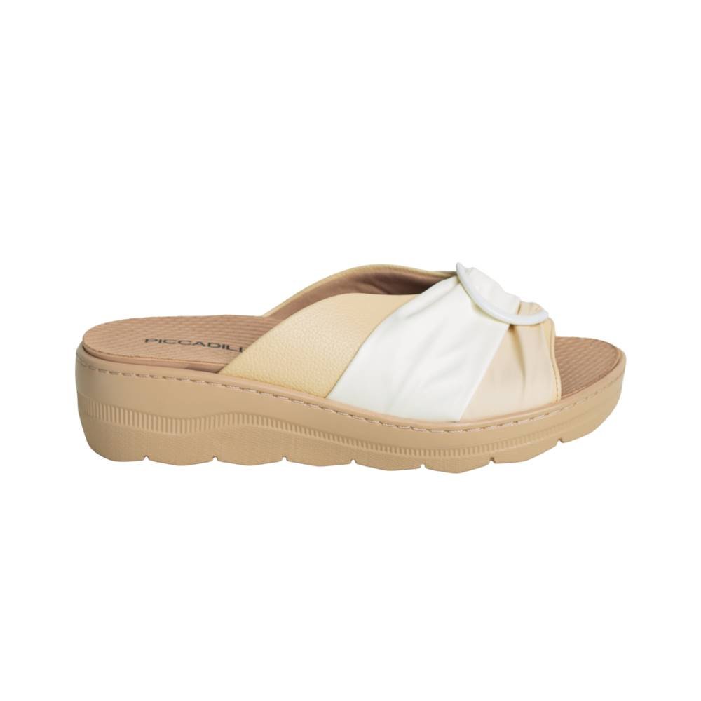 Tamanco Fem Anabela Piccadilly 568039 Branco 4